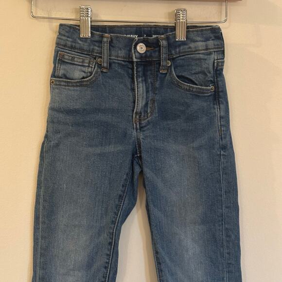 Old Navy Skinny Jeans sz 7 Slim Adjustable waist tabs - Picture 8 of 8